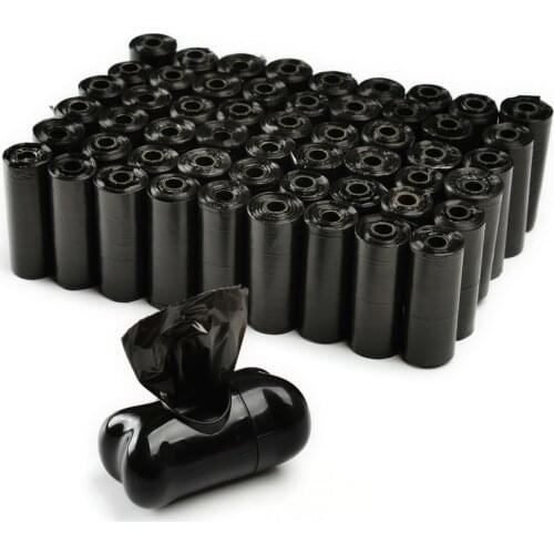 Degradable Dog Poop Bags With Bag Dispenser Leakproof Strong Poop Bags For Dogs Puppy Walking Travel Waste Bags Pet Supplies