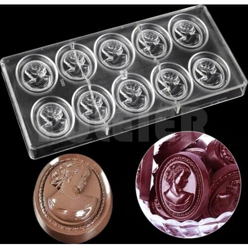 Bakeware Chocolate Mold plastic Candy Sugar Paste Mold for Cake Decorating DIY Home Baking suger craft Tools