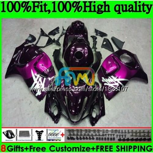 Injection For SUZUKI Hayabusa GSXR-1300 GSXR 1300 56BS.128 GSXR1300 08 09 10 11 12 2008 Rose red new 2009 2010 2011 2012 Fairing