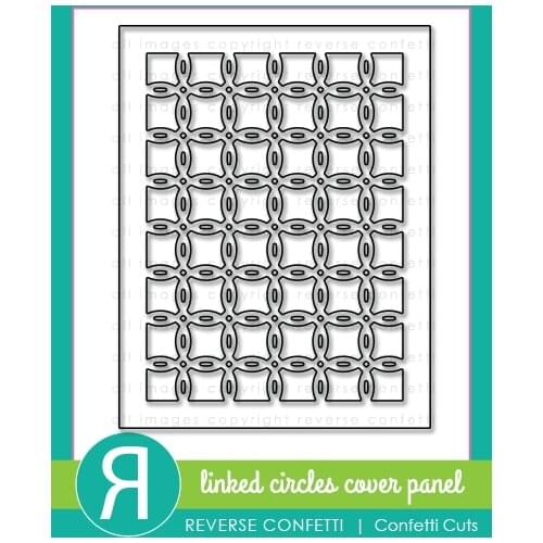 AliliArts Metal Cutting Dies Linked Circles Panel Die diy Scrapbooking Photo Album Decorative Embossing PaperCard Crafts Die