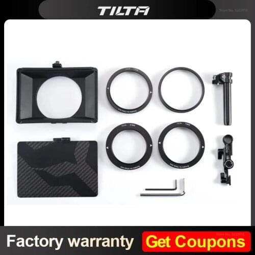 Tiltaing Mini Matte Box Lens Mount Accessories for DSLR mirrorless style cameras Tilta Lens ood Accessories