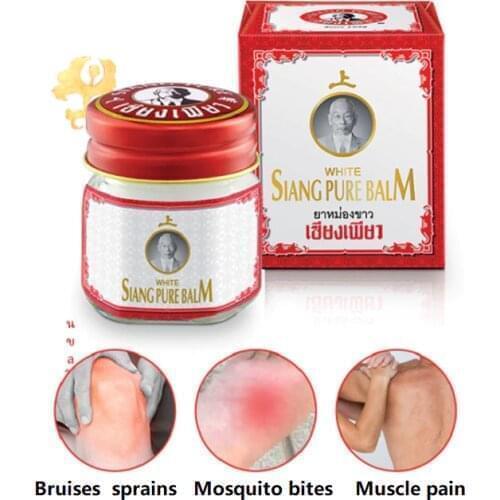 Original Thailand SIANG Balm Oil Sprain For Muscle Joint Pain Abdomen Waist Hand And Foot Pain Relax Back Pain Relief Dizziness