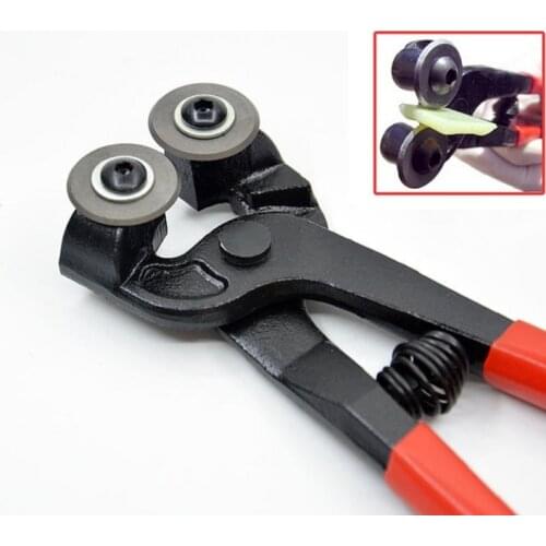 New 1Pcs Mosaic round pliers DIY tool special round glass tile mosaic scissors cutting pliers