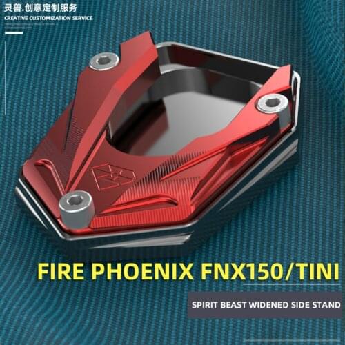 Spirit Beast Motorcycle Side Stand Frame Support Enlarger Protect Base Widening Cover for Kymco SYM FNX150 TINI