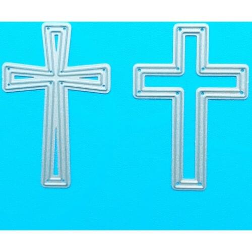 YLCD716 Cross Metal Cutting Dies For Scrapbooking Stencils DIY Album Cards Decoration Embossing Folder Die Cutter Tools Template