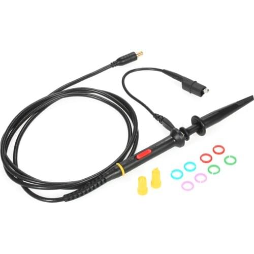 1X 10X 60MHz High Precision MCX Oscilloscope Probe Alligator Clip Test Probe for DSO Nano Quard Portable Digital osciloscopio