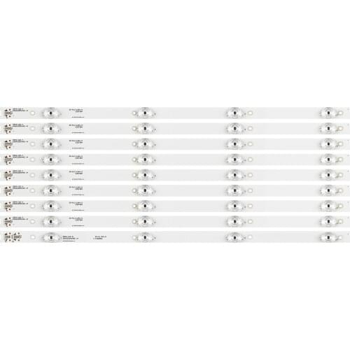 9pcs/set LED backlight strip for TCL L55P3CUS LVU550ND1L cd9w27 55BC7600 55U6780C 4C-LB5504-HR17J HR18J 55HR330M04B5 V4