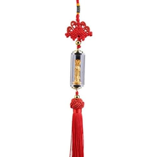 Three-faced Guanyin car pendant Guanyin car hanging Religious articles Car accessories