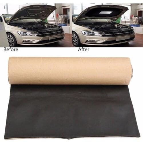 Car Soundproof Noise Insulation Sound Deadener Acoustic Foam Anti-noise Cotton Auto Adhesive Heat Insulation Cell Foam Deadener