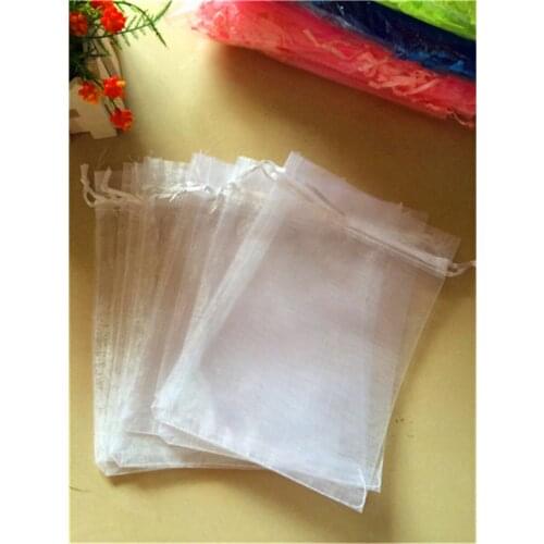 Free Shipping 100 Pieces White 17x23cm Christmas & Wedding Gift Bags,Jewelry Bags Gift packing Pouches