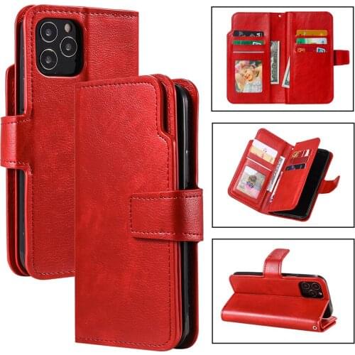Wallet Purse Case For Huawei Y5P Y6P P40 Lite P Smart Mate 30 Pro P20 Lite 2019 P30 Pro P10 Folio Flip with Credit Card Slots
