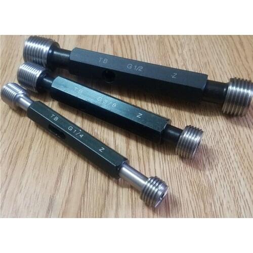 Inch Straight Pipe Thread Plug Gauge G Cylindrical Tube Gauge Thread Plug Gauge G1/4 G3/8 G1/2