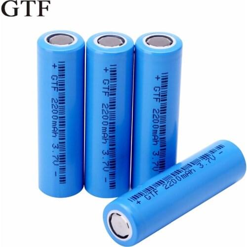 Gtf 100% Original ncr18650 li-ion Battery Rechargeable Actual Capacity 2200 mah 3.7 v for Marriott Flashlight Core 18650 Battery