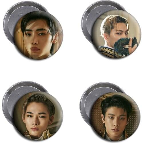 KPOP ENHYPEN SUNOO JUNGWON SUNGHOON HEESEUNG New Album Badge Badge Brooch Jewelry Brooch Pin Cute Fans Gilfs Wholesale