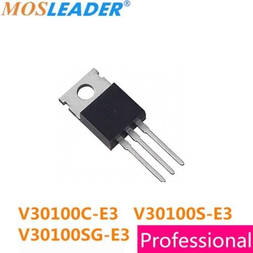 Mosleader 50pcs TO220 V30100C-E3 V30100S-E3 V30100SG-E3 V30100C-E V30100S-E High quality