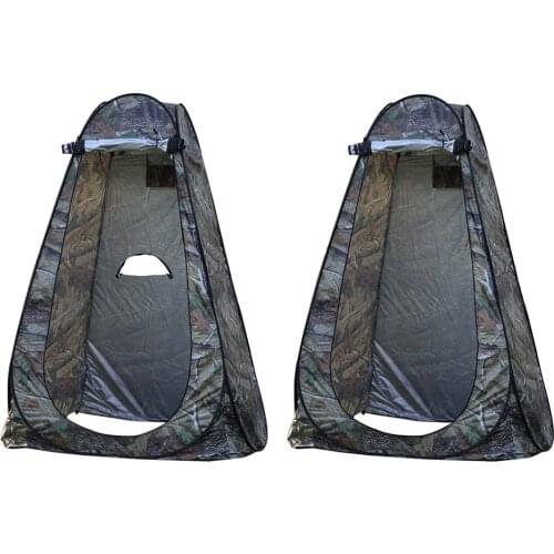 Pop Up Privacy Portable Outdoor Shower Tent Camp Toilet Changing Room Rain Shelter with Carry Bag Foldable Lightweight Tent