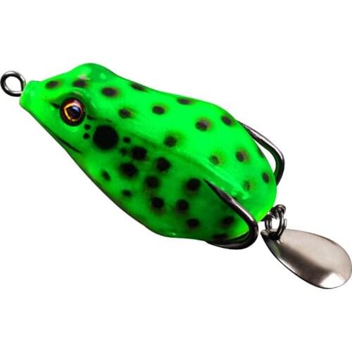 Luya Bait Sequined Small Thunder Frog Suit Black Fish Snakehead Bionic Bait