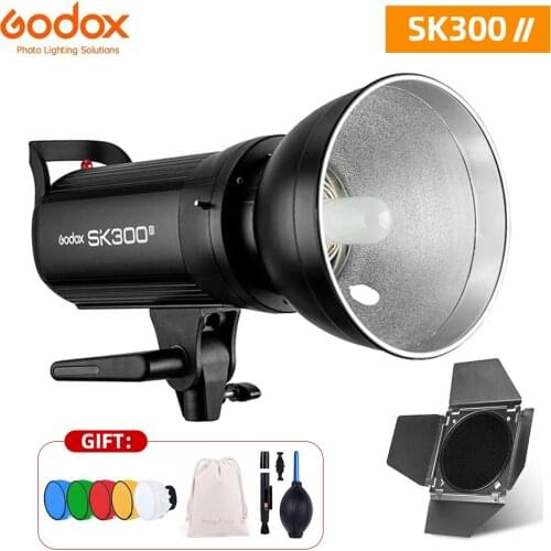 Godox SK300II Professional Compact 300Ws Studio Flash Strobe Light for photography studio live youtube tiktok pk godox AD100pro