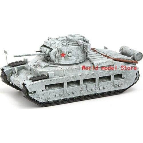 S-Model 1/72 Soviet Matilda II Infantry Tank Winter Paint Finished Model #CP0856