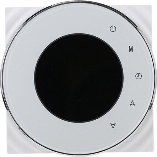 Smart WiFi Thermostat Programmable Water/Electric Floor Heating Thermostat Controller Can Be Used With Alexa Google Home Black