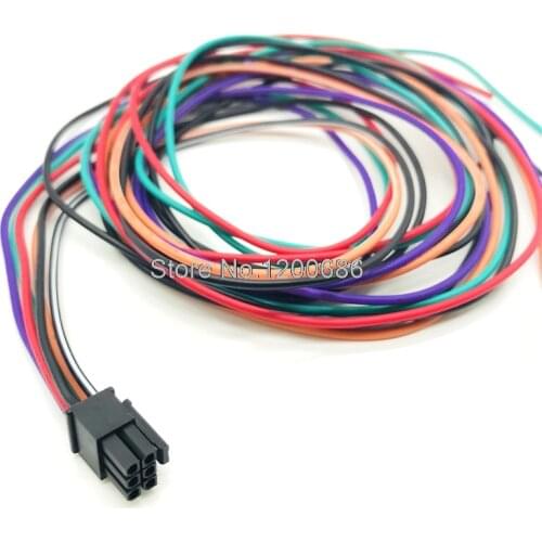 1M 6PIN 20AWG 100CM Micro-Fit 3.0 43025 Molex 3.0 2x3pin 0430250600 6 pin Molex 3.0 2*3pin 6p wire harness