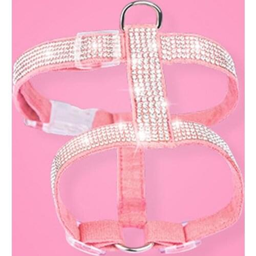 2 Sizes Skin-friendly Bite-resistant Vest Harness Faux Leather Chest Strap Bite-resistant for Outdoor