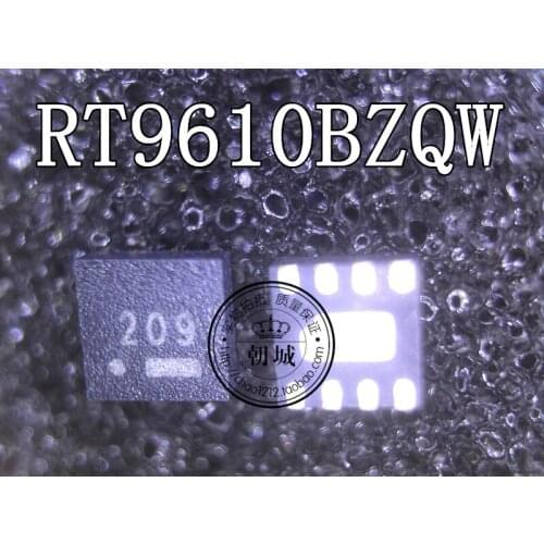 2O9 RT9610BZQW RT9610B 209 QFN8