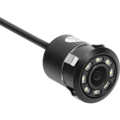 VODOOL Car Rear View Camera 8 LED Night Vision Reversing Back Up Reverse Parking Monitor Waterproof Wide Degree HD Video