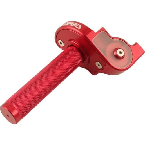 CNC Aluminum Throttle Grip Quick Twister Settle For 22mm Handlebar CRF50 70 110 IRBIS 125 250 Dirt Pit Bike Motorcycle Motocross