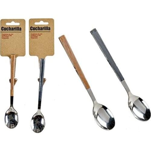 Coffee spoons Stainless steel (3 x 1,5 x 16 cm)