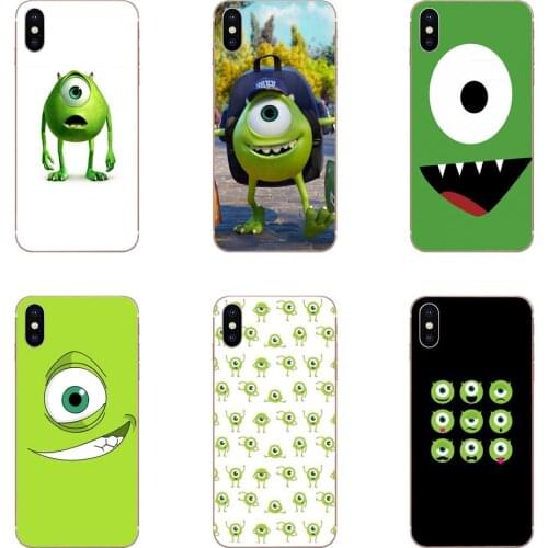 Cute Monsters University Mike Wazowskis Soft Pattern Phone For Xiaomi Redmi mi10 lite Pro Note 9 PRO Max 9s Mi9 K30 K20 Pro 5G