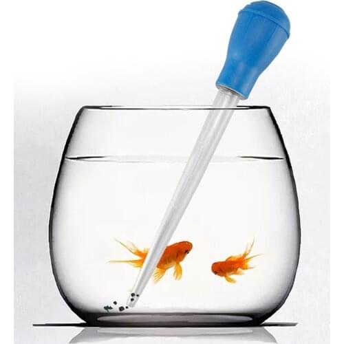 Multi-purpose Mini Plastic Water Changer Cleaning Tool Dropper Feeder For Small Fish Tank Aquarium Clean Plastic Water Change