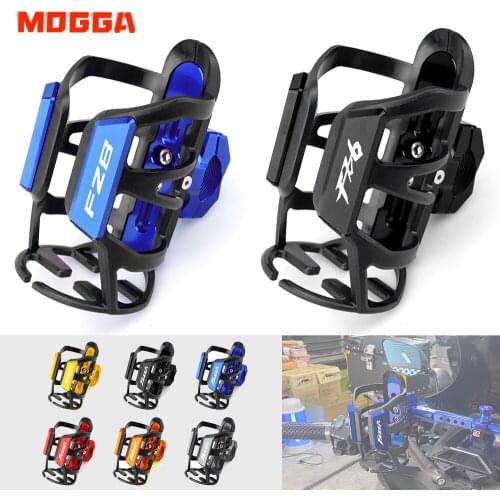 Moto Beverage Water Bottle Cage Drink Cup Holder Mount For YAMAHA FZ1 FZ6 FZ8 FZ1N FZ1S FZ6S FZ8N FZ 1 6 8 Motorbike Accessories