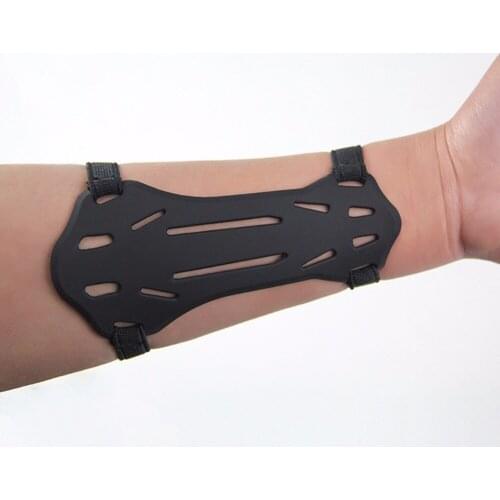 Archery Armguard Bow Shooting Hunting Arm Protection Guard W/2-Straps Protector Sports Safety Accessories