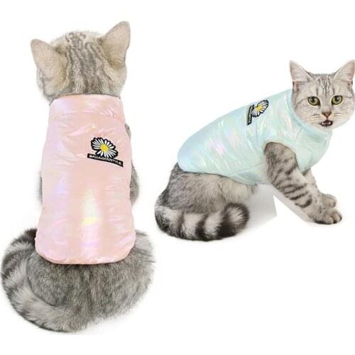 Autumn Winter Pet Cat Clothes for Dogs Hoodie Cotton Dog Coat Jacket Puppy Pet Clothing for Small Dogs Costume Pets Outfits Cats