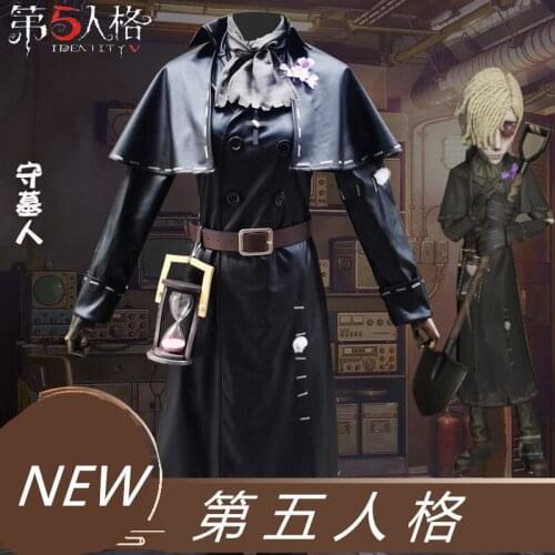 Hot Game Identity V Cosplay Costume Andrew Kress Survivors New Skin Cosplay Costume Uniform Halloween Clothes Set