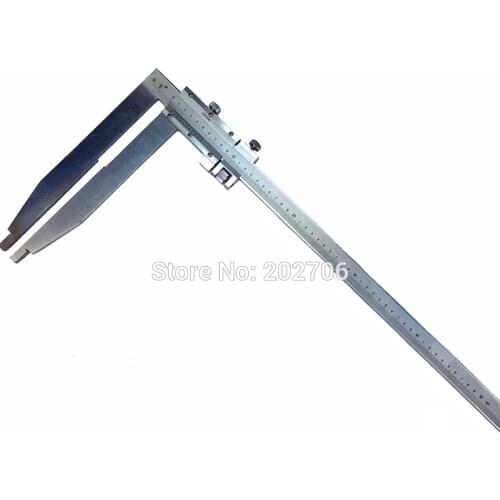 0-500mm x 250mm Long Jaw Heavy Duty Vernier Caliper With Nib Jaw High Quality Measuring Tools