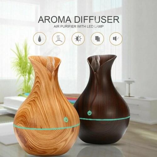Creative USB Electric Air Humidifier Car LED Ultrasonic Aroma Humidifier Essential Oil Diffuser Home Cool Mist Maker