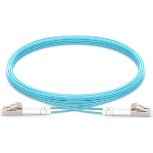 3 Meters LC to LC Fiber Optic Cable 10G MultiMode Duplex Patch Cord OM3
