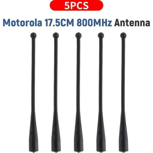 5 Pack 800MHz Long Antenna for Motorola Radio HT1000 JT1000 GP900 MTX8000 XTS3000 MTX838