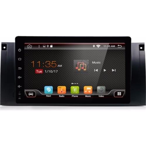 1 Din 9" Android 10.0 Car Radio For BMW M5 1995-2003 E39 1995-2003 E53 2000-2007 Car Multimedia 4 core Audio Stereo