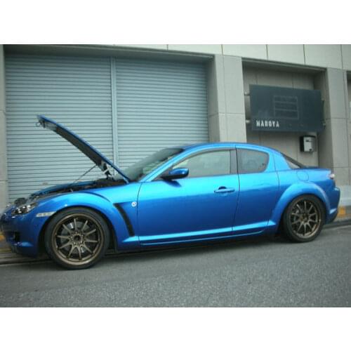 For 2003-2013 Mazda RX-8 SE3P Front Bonnet Hood Modify Gas Struts Carbon Fiber Spring Damper Lift Support Absorber