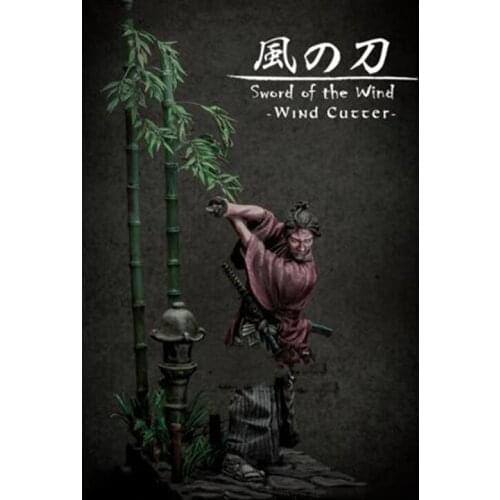 1/24 Scale Resin Figure Wind Cutter (no Bamboo leaves) 75mm