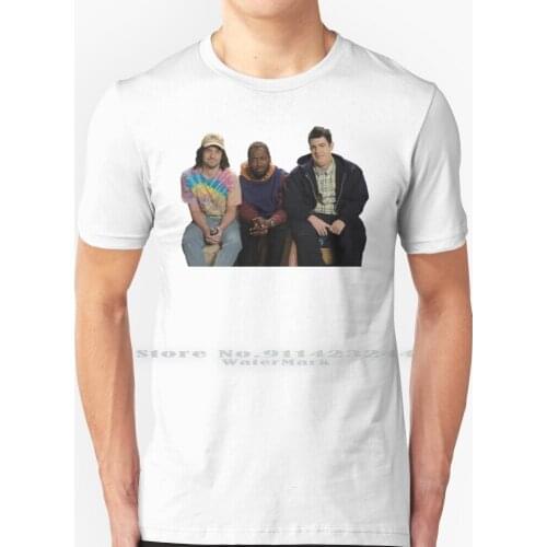 The Crew T Shirt 100% Pure Cotton New Girl Show Nick Miller Winston Bishop Jess Day Cece New Girl Tv Show Zooey Ferguson The