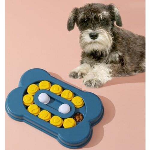 Dog Toy Increase IQ Interactive Puzzle Pet Toy Slow Dispensing Feeder Pets Training Games Relieve Stress Durable Cats Puppy Toys