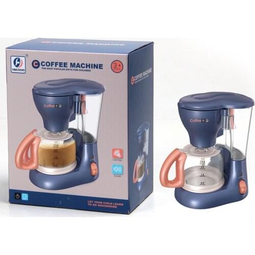 Kitchen Items Kids Housekeeping Toys Food Coffee Juicer Vacuum Cleaner Electric Washing Machine Pretend Play House Accessories