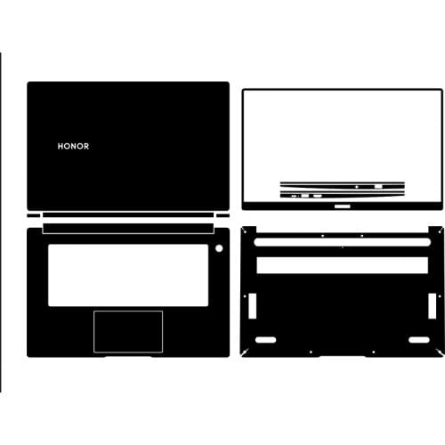 KH Carbon fiber Laptop Sticker Skin Decals Cover Protector for HUAWEI magicbook X15 15.6"