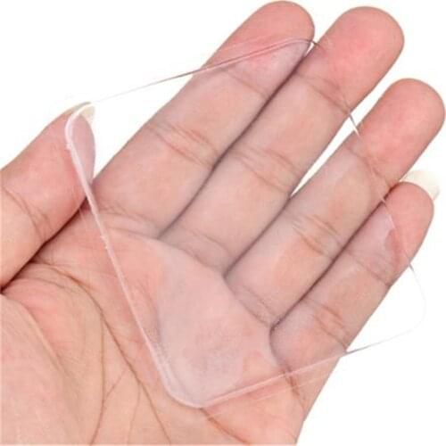 Super Sticky Silica Gel Gripping Pad Non-slip Recycled Reusable Universal Anti-Slip Mat Auto Interior Accessories Phone Holder