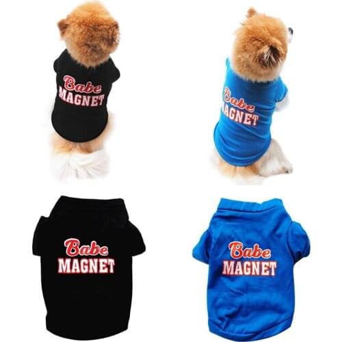 Dog Clothes Spring & Autumn Cotton Shirt Puppy T-Shirt Coat Accessories Apparel Costumes Pet Supplies