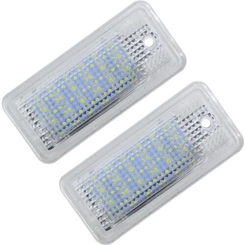 For Audi A3 S3 Cabriolet S4 B6 B7(8E.8H) C6 4F S6 A8 S8 D3(4E) Q7 RS4 RS6 Avant Quattro Plus Avant Number License Plate lights